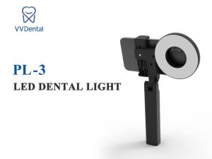 VV DENTAL | VV LED Intraoral Dental Photography Illuminator Oral Filling Light Dentist Treatment Equipment Smartphone Photo Assist Light