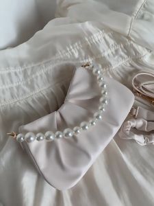 PROMO - New! Tas Bahu Kulit Wanita Tas Hp Cewek Mini Pearl Bag Gc 8538