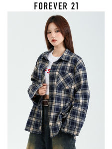 Forever21 | Plaid Loose and Slim-fit Versatile Casual Jacket