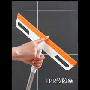 [SG SELLER] 36CM 3-in-1 Magic Broom Wiper/ Silicone Mop/ Sweeper/ Scraper Multipurpose Window Scraper/ Pet Hair Sweeping Non-stick Home Floor Cleaner