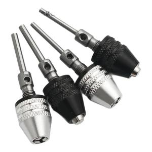 weiligu | Quick Mini Drill Chuck Three Jaw Hexagonal To Round Shank Adapter