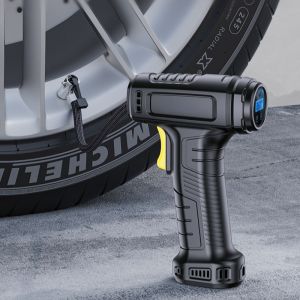 Rechargeable Portable Electric Air Pump Cordless/Wireless Car Air Pump  Intelligent Digital Display Tire Air Pump