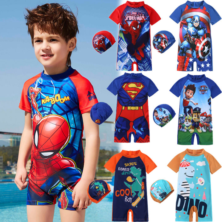 2pcs Sets Dinosaur Swimsuit For Kids Boys One Piece Swimsuit Children   S7dceeee4d4ad45d882d5545c78aceab7v  720x720q80 