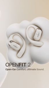 Shokz OPENFIT 2 หูฟังไร้สาย น้ำหนักเบา ใส่สบาย เทคโนโลยี Shokz Ultra-Soft Silicone 2.0