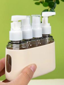 Travel Cosmetics Bottle Filling Set Shampoo Shower Gel Spray Bottle Lotion Bottle Combination Portable Storage Sprinkling Can
