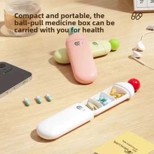 Portable Mini Medicine Box Storage Sub-box Travel Classification Organizer Hot-Selling Storage Solution