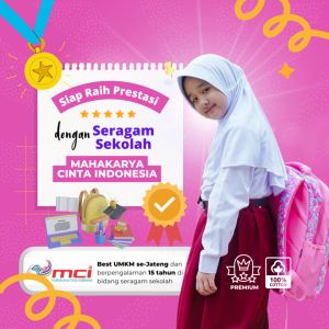 Atasan OSIS SD Putih Lengan Pendek