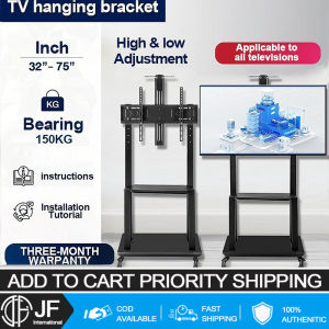 JF 32-90 Inch TV Stand Monitor Screen Movable Rack Floor Base COD