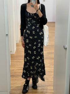 unifittoo | French Style V-Neck Floral Sleeveless Dress