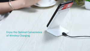 Đế sạc nhanh không dây 10W dạng đứng Choetech T524 - Hàng chính hãng