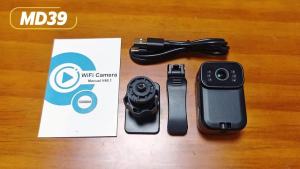 Camera Hành Trình Mini YNMEE MD39 1080P Tích Hợp WiFi Camera Thể Thao DV Bỏ Túi Máy Ghi Hình Cho Lực Lượng Thực Thi Pháp Luật Hỗ Trợ Thẻ Nhớ MicroSD