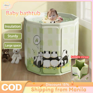 Thickened Foldable Bath Tub for Baby & Adult Sturdy Portable Swimming Pool Full Body Support Design