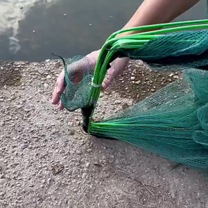 [ใหม่] กรงกุ้ง กรงกุ้งเหลี่ยม กรงปลาไหล กรงตกปลา กรงปลาคาร์พ 6/8 หลุม