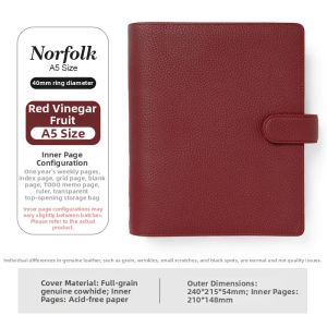 Filofax | UK Imported Genuine Leather Loose-leaf Notebook