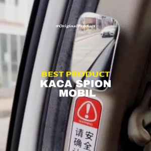NANVAN NVN-PM10 KACA SPION INTERIOR TAMBAHAN MOBIL - CERMIN PENGAMAN BELAKANG - PANTAU BELAKANG SEBELUM BUKA PINTU ( ISI 2 PCS )