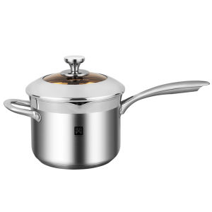 Golden Key | Multi-functional Stainless Steel Pot For Frying Steaming Baby Food Cooking