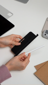 elago Metal Pencil Holder for Apple Pencil 2nd Generation - Compatible with Apple Pencil 2nd and Smart Folio Cases Wireless Charging Available