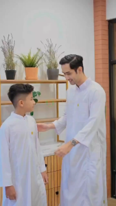 GAMIS PRIA COUPLE DEWASA & ANAK | JUBAH LUXURY BY KHALID FASHION