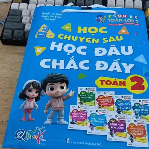 Sách - Túi Học đâu - Chắc đấy - Toán Lớp 2 (8 quyển) (Qbooks)