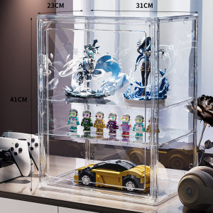 MEIZHUFU | Transparent High Acrylic Collectibles Storage Box