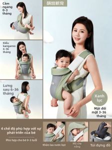 MENGWAXINCHONG | Balo Đeo Trước Sau Dành Cho Bé