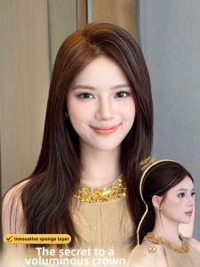 XIAOQI | Hair Thickening Volume Top Pad No-Track Hand-Knitted Back-of-Head Support