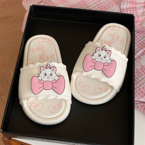 Cute Slip-resistant Home Slippers for Women Fine Stripes Anti-slip Bathroom Slippers Summer Fashionable Parent-Child Slippers