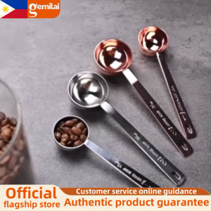 304 stainless steel coffee bean powder measuring spoon 15/30ml coffee long handle measuring spoon tea milk powder protein powder tool spoon kitchen long handle measuring tool