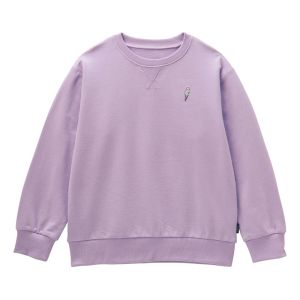 Pure Cotton Long Sleeve Childrens Sweatshirt Baby Base Layer Shirt Spring Autumn Solid Color Kids Casual Wear