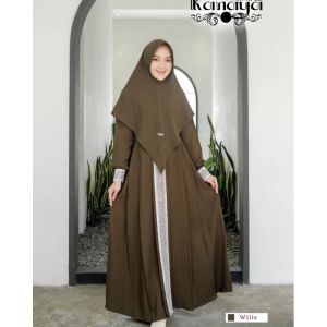 KANAYA GAMIS SYARI SET HIJAB UKURAN JUMBO S - XXXL BUSUI PRIENDLY
