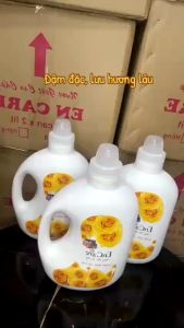 Combo 2 Can Nước Giặt Xả Hương Nước Hoa Pháp Encare 5In1 Can 2Kg Siêu Đậm Đặc Lưu Hương Lâu/ Nước giặt Encare hương thơm từ cỏ hoa thơm mát dài lâu suốt cả ngày dài