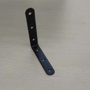 2/4/8pcs Corner Braces 90 Degree Joints Right Angle Bracket L Shaped Corner Brackets Fastener for Wood Furniture Black