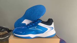 Giày Cầu Lông bóng chuyền Chính Hãng Mira MATRIX xanh Đế 2 Lớp Eva Trợ Lực Êm Ái Và Cao Su Non Cấp Non Bảo Hành Chính Hãng