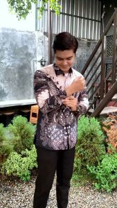 Kemeja Batik Lapis Furing Premium Quality Adem Tebal Ready Size Jumbo Batik Pria