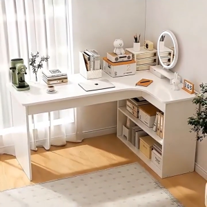 Simple Corner Computer Desk Desktop Storage Home Desk Writing Desk Study Desk Rental House Bedroom Office Desk 书桌