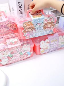 Cream Glue Gooka Guka Sticker Gift Box Set - Creative Adorable DIY Sticker Materials Childrens Play and Craft - Mainan Kanak Budak Perempuan Lelaki - 奶油胶咕卡贴纸大礼箱套装创意可爱贴画diy材料包咕卡盘儿童玩具