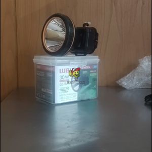 Senter Kepala Luby LED 30 Watt L-2865KN Cahaya Kuning Super Terang