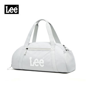 LEE 40L Large Sports Duffel Bag For Women Water Resistant Wet Dry Pocket Shoe Compartment Oxford Travel Bags Big Size For Yoga Fitness Carry-on Weekender Travelling