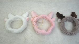 Bando Dewasa Korea Kekinian Motif Tanduk Rusa Bandana Fashion Wanita Terbaru Aksesoris Rambut MX2329 YARRA