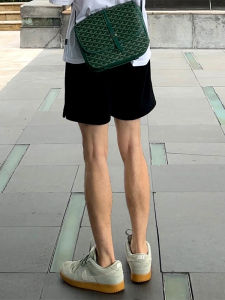 Black Quick-Dry Sports Shorts Mens Summer Basketball American Fitness Breathable Pants Knee-Length Three-Point Pants