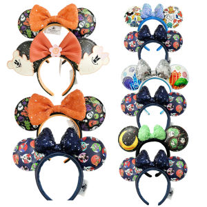 Disney | Disney Mickey Mouse Ear Headband Hallowmas PU Headband Ear COSTUME Cosplay Plush Gift Hair Accessories For Women Girls Festivel