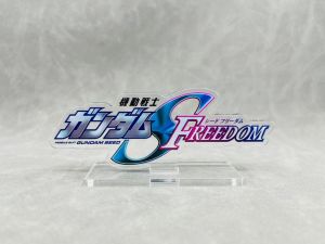 Acrylic Display Stand Gundam Freedom Justice SEED Kira Aslan Lacus Zaftra Acrylic Figure Static Model Toy for Ages 6 And up