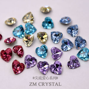 K9 Mới 8mm Vòng Đá Pha Lê Dụng Cụ Làm Đáy Tích Hợp Mắt Cá Chân Của Người Hâm Mộ Ngôi Sao Pha Lê Đá Cụp 3D Trang Trí Tay