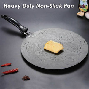 【Chất lượng cao】 30cm nhà bếp vỉ nướng Chảo chống dính nướng gang Omelet Crepe Vòng TAWA chapati Pan rotti Tava chịu lực cao đồ nấu nướng