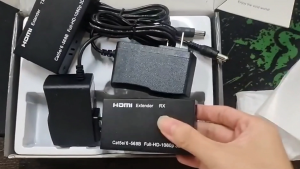 HDMI Network LAN Extender Over Single Cable CATSE/6 Ethernet Rj45 FHD 60M & 30M HDMI Over Ethernet Full HD High Quality