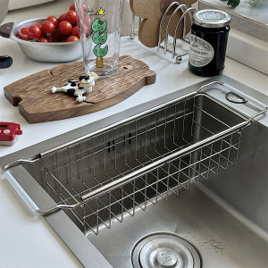 Expandable Stainless Steel Kitchen Storage Rack