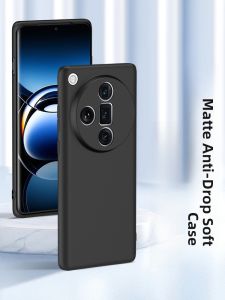 Henyou | Oppo Findx7 Ultra Matte Silicone Phone Case Full Lens Protection Anti-Fall Soft Shell For Men And Women New Model Business Style