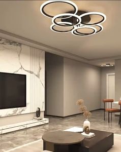 Lampu Kamar Tidur Nordik Cahaya Lampu Tamu Langit Cahaya 3 Warna Lampu Terpendar Langit Rendah Cahaya Interior Dekorasi Langit -langit Lampu