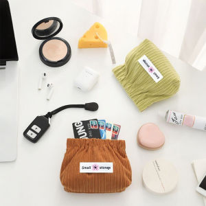 Yolanda 1 ชิ้น กระเป๋าเครื่องสําอาง น่ารักมาก ขนาดพกพา กระเป๋าเงินเหรียญขนาดเล็ก Makeup bag