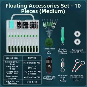 JUQINWANG | Slippery Fishing Rig Accessories Set For Shore Rock and Lure Fishing